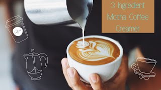 3 Ingredient Mocha Coffee Creamer [upl. by Lyudmila850]