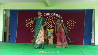 childrens day dance performance by 10th class girls dance performance [upl. by Edaw]