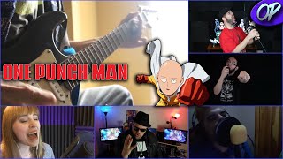 quotSeijaku no Apostlequot One Punch Man OP 2 ENGLISH Cover  SUPER COLLAB [upl. by Retseh]