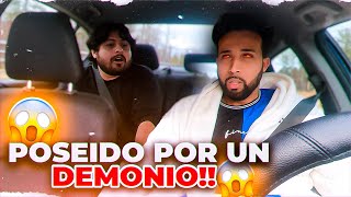 CONDUCTOR ES POSEIDO POR EL DEMONIO BROMA DE UBER [upl. by Akisej]