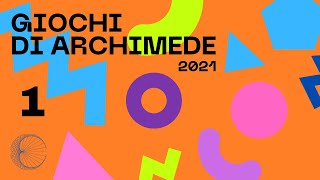 Triangoli su una circonferenza Pb1  Soluzioni Giochi di Archimede 2021 Biennio [upl. by Takeo]