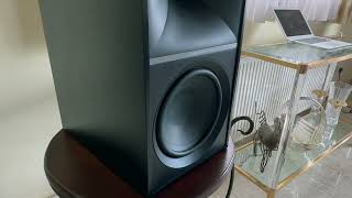 Klipsch The Nines bass test [upl. by Aicert]