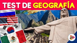 40 Preguntas de Geografía🌍🤓  Test Cultura General 🧠  TriviaReto✅ [upl. by Cila639]