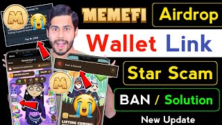 Memefi Airdrop Wallet Connect 😭 memefi user is banned memefi new update memefi listing datememefi [upl. by Anitsyrhk704]