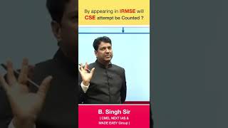 Most Important Questions regarding IRMSE 2023 answered  Must Watch  By BSingh Sir CMD MADE EASY [upl. by Risley]