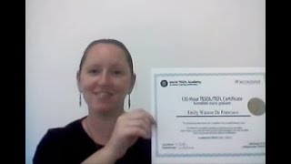 World TESOL Academy Reviews  Emily Wilson [upl. by Ranson491]