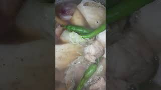 Nilagang butobuto ng baboy na may repolyo at saging na saba [upl. by Ekenna]