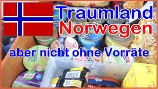 Mit dem Wohnmobil nach Norwegen aber nicht ohne ausreichend Proviant Vorräte Lebensmittel [upl. by Nosak814]