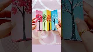 4 seasons painting art shorts [upl. by Aihsekat]