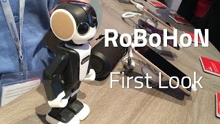 Sharp RoBoHoN First Look [upl. by Warram]