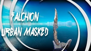 FALCHION KNIFE URBAN MASKED FT  Skinshow 44 CSGO [upl. by Salzhauer]