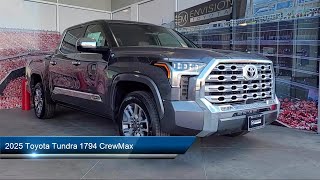 2025 Toyota Tundra 1794 CrewMax Milpitas San Jose Sunnyvale Fremont Livermore [upl. by Relyks]