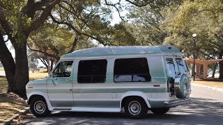 Living in a van a tour of our Ford E 150 conversion van [upl. by Taft328]