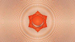 Sacral chakra 417Hz solfeggio drone with mantra and mudra [upl. by Yenor]