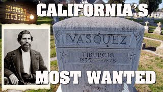 Grave of Tiburcio Vasquez Californias Most Wanted Criminal of the 1870s [upl. by Nafets52]