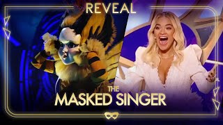 Queen Bee is NICOLA ROBERTS  Season 1 Grand Final Reveal  The Masked Singer UK [upl. by Ahsaercal335]