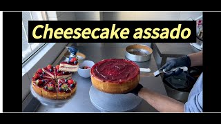 Cheesecake assado [upl. by Tirreg96]