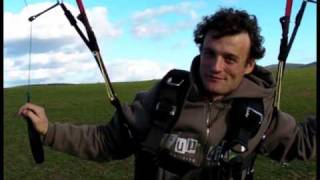 Paragliding kiting with Acro World Champion Raul Rodriguez [upl. by Ilrak]