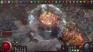 POE 1 T16 MAP Medium juiced Scion Necromancer Berserker FROSTBLADES 1 2M DPS [upl. by Snashall334]