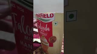 Weikfield Delicious Falloda Mix Mango Flavour Unboxing [upl. by Steep942]