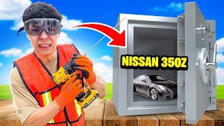 LE REGALO EL NISSAN 350Z A QUIEN ABRA LA CAJA FUERTE INDESTRUCTIBLE  Yair17 [upl. by Bertina270]