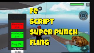 Fe Script Roblox Super Punch Fling scripts [upl. by Angrist911]