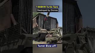 Turtle Tank lost due to the Visibility issue  FPV drones hit [upl. by Starr]