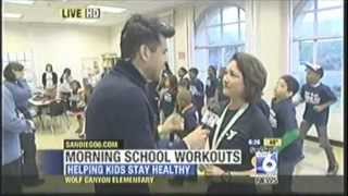 XETVTV Visits the South Bay Family YMCA at Wolf Canyon Elementary  6 AM [upl. by Doble863]