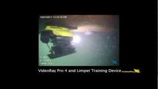 VideoRay Pro 4 Hull Inspection Training Excercise  Miami Cruise Ship Terminal [upl. by Ajin520]