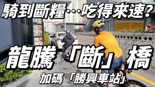 【騎到斷糧！？只好進麥當勞得來速了！】今天也太輕鬆了吧！？但好餓｜龍騰斷橋 ｜勝興車站｜豬肉滿福堡 【南得出門】龍騰斷橋 勝興車站 [upl. by Hennahane]