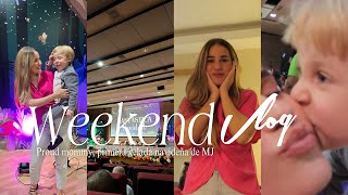 VLOG SU PRIMERA VELADA NAVIDEÑA PROUD MOM  A DAY IN MY LIFE [upl. by Hilliary]