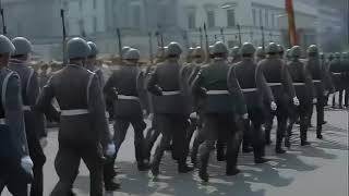 Nationale Volksarmee marchpast after the Großer Wachaufzug [upl. by Hazaki]