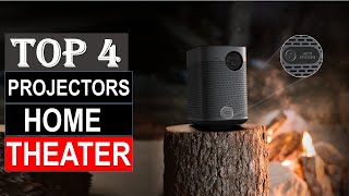 TOP 4 Best Projectors for Home Theater in 2024  2024 Best Projectors Reviews [upl. by Rede]