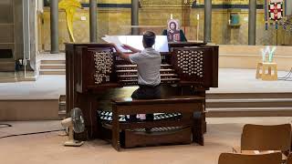 Josh Kraybill  AGO noon organ recital at the Philadelphia [upl. by Glad925]