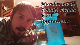 Mandarino di Amalfi Acqua by Tom Ford First Impressions [upl. by Siroval]