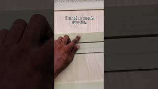 Quick tip for inset drawers [upl. by Yrelav]