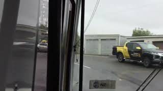 NZ OLD Video SCANIA K280 22  Wellington Station via Vic Uni [upl. by Adnuahsor]