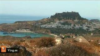 Resmålsfilm från Lindos amp Pefkos på Rhodos  Resor hos Ving [upl. by Eimas555]