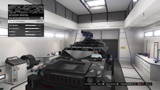 GTA 5  Comparing Menacer Top 50 Cal Machine Gun vs Minigun [upl. by Amorita]