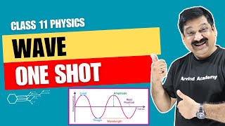 WAVES💥 One Shot video 💥NCERT Chapter 14 Class 11 Physics one shot Video💥 Sub ArvindAcademy [upl. by Margi688]