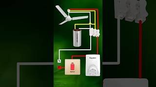 Ceiling Fan Connection  Ceiling Fan Regulator Connection  Ceiling Fan Wiring Diagram ceilingfan [upl. by Nesto]