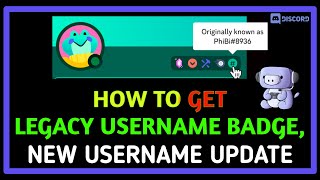 How to Get Legacy Username Badge on Discord  NEW DISCORD USERNAME UPDATE [upl. by Leivad643]