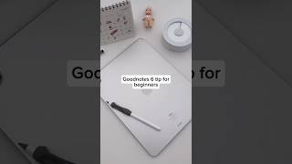 Goodnotes 6 tip for beginners ✍️ [upl. by Launce]