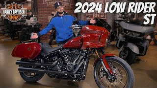 2024 Harley Davidson Low Rider st red rock review [upl. by Ahtibat]