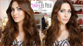 Como TeñirsePintarse el Pelo en casa Color tips How I dye my hair at home [upl. by Bradstreet]