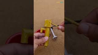 mini hand pump ideas diy mini motor water pump science project [upl. by Ydnab613]