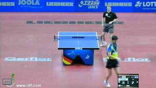 Oh Sang Eun vs Werner SchlagerMens World Cup 2010 [upl. by Shoshanna]