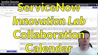 Collaboration Calendar from ServiceNows Innovation Lab [upl. by Yenor548]