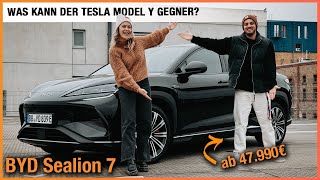 BYD Sealion 7 im Test 2025 Was kann der Tesla Model Y Gegner ab 47990€ Fahrbericht  Review [upl. by Goldshell450]