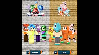 Do you choose Inside Out 2 or The Amazing World of Gumball 🤔 [upl. by Anaik]